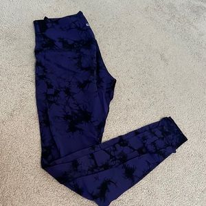 lululemon athletica Purple Tie-Dye Leggings